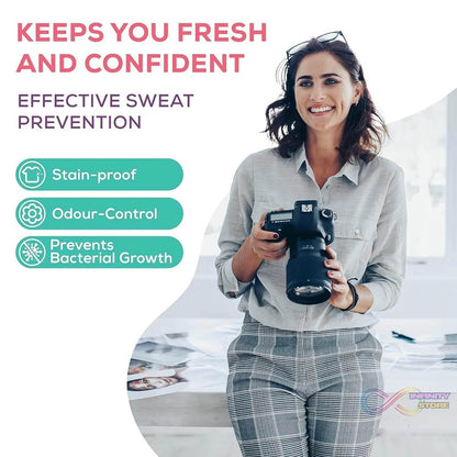 Beautiful Basics Underarms Sweat Pads Disposable (Pkts 6x 60 Pcs Set) - infinityexculsivestore.com