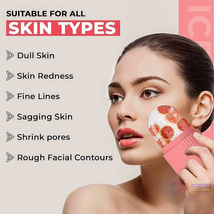 Beauty Face Massage Ice Roller (1 Pc) - infinityexculsivestore.com