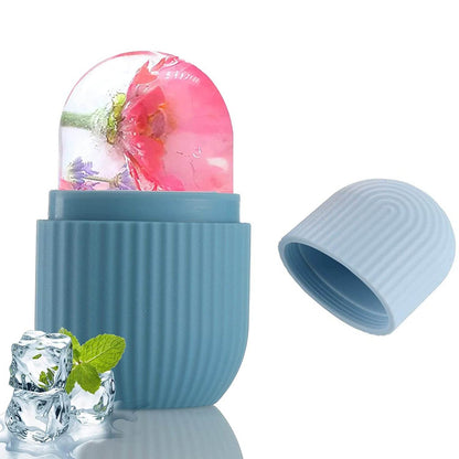Beauty Ice Roller for Face Massager & Eye Reusable Face Rollers Facial Roller Box - infinityexculsivestore.com