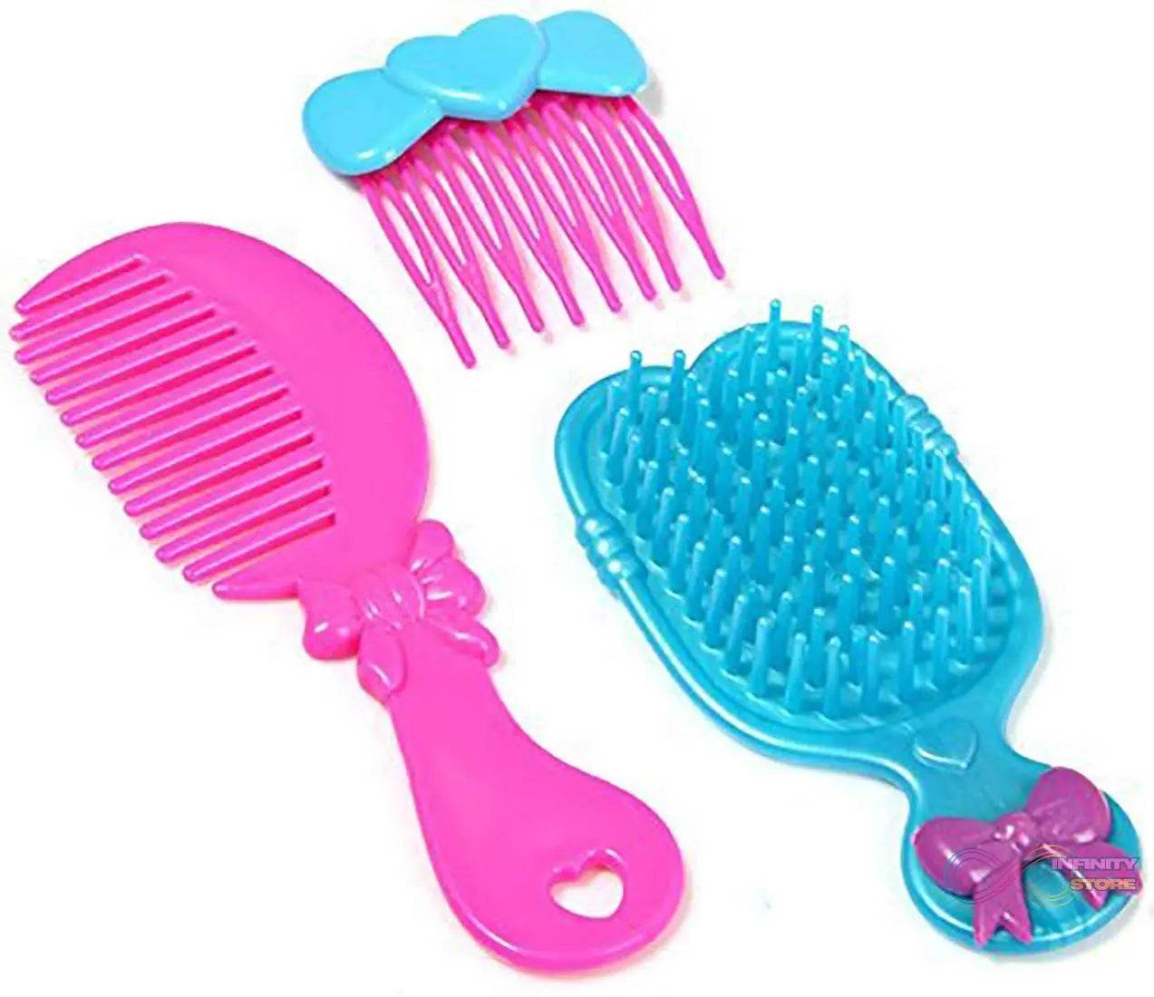 Beauty Make up Set for Kids Girls with Fold-able Suitcase (Multicolour) - infinityexculsivestore.com