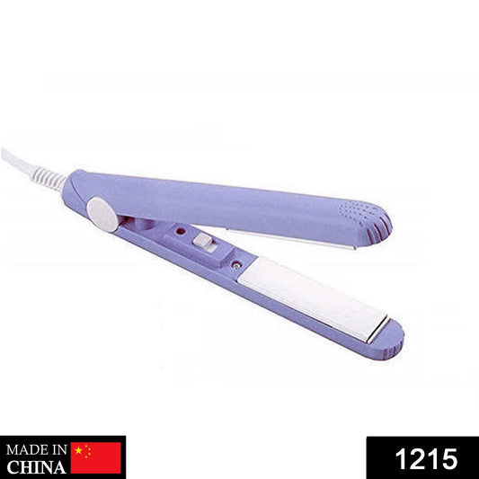 Beauty and Personal Care Professional Ceramic Plate Mini Hair Styler Straightener and Curler - infinityexculsivestore.com