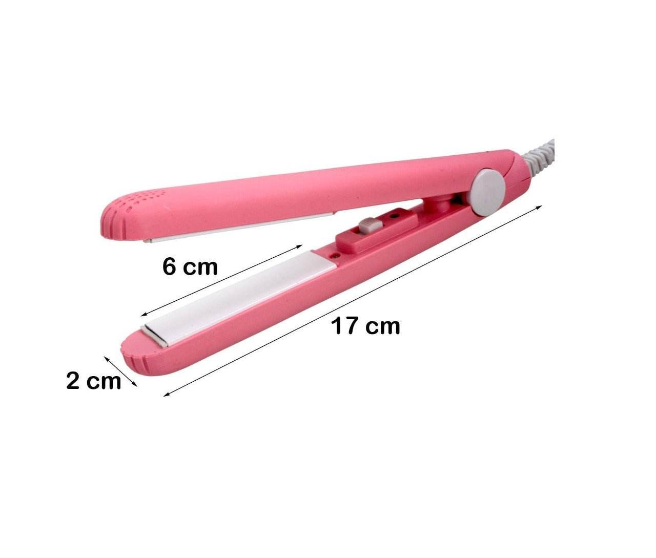 Beauty and Personal Care Professional Ceramic Plate Mini Hair Styler Straightener and Curler - infinityexculsivestore.com