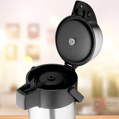 Beverage Dispenser Stainless Steel for Serving Tea and Coffee, Thermos steel (4000 ML) - infinityexculsivestore.com