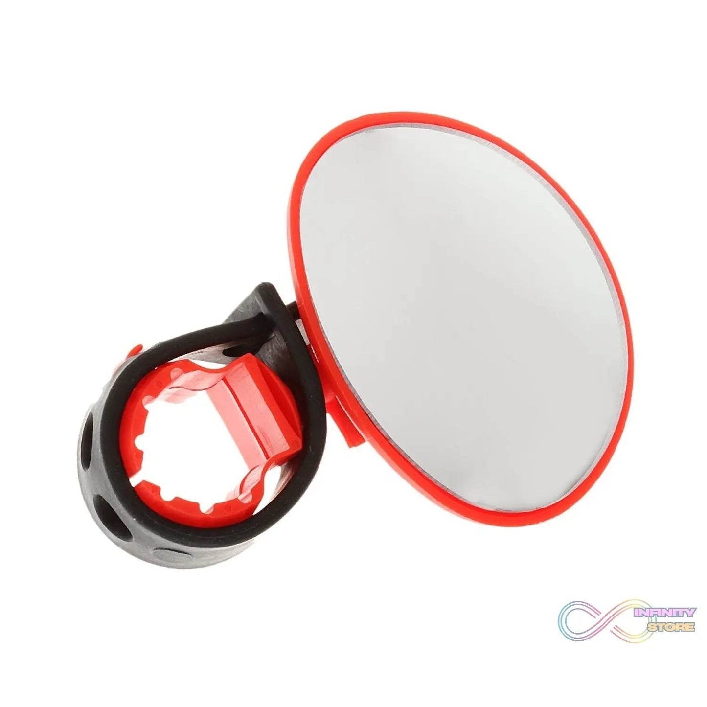 Bicycle 360 rotation Cycling Mirror Handlebar Rearview Mirror (1 Pc) - infinityexculsivestore.com