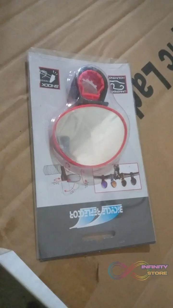Bicycle 360 rotation Cycling Mirror Handlebar Rearview Mirror (1 Pc) - infinityexculsivestore.com