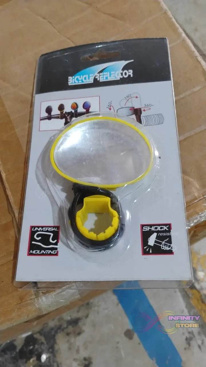 Bicycle 360 rotation Cycling Mirror Handlebar Rearview Mirror (1 Pc) - infinityexculsivestore.com