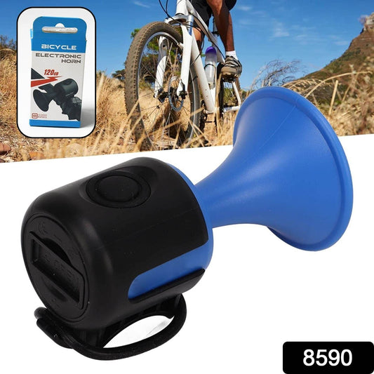 Bicycle Air Horn Loud - 120dB 1 Sound Mode Electronic Bicycle Bell,Super Electric Horn with Long Standby Button Battery Operated/IPX4 Waterproof Loud Bell for Adults - infinityexculsivestore.com