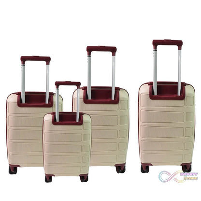 Big 4 in 1 Luggage with Wheels Travel suitcases Set (4 Pcs Set / Different Size) - infinityexculsivestore.com