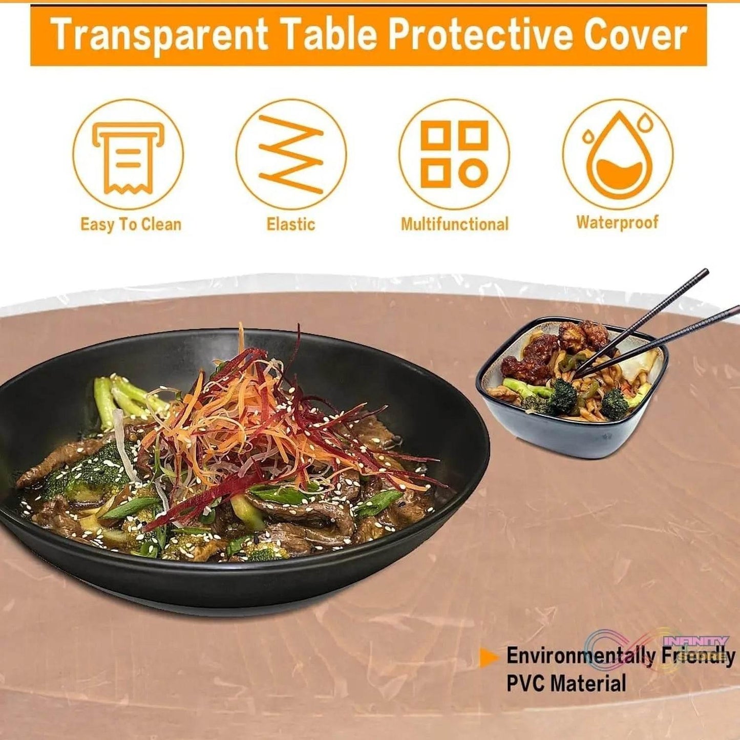 Big Elastic Table Cover Bag, Table Protector Bag 1.6 Mtr. (10 Pcs Set) - infinityexculsivestore.com