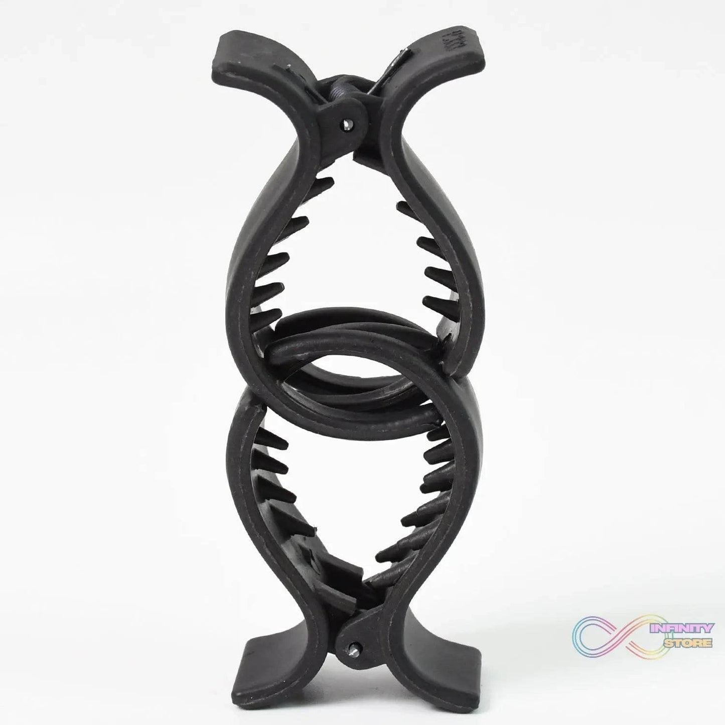 Big Hair Clips for Girls Kids Hair Accessories (6 Pcs Set / Black) - infinityexculsivestore.com