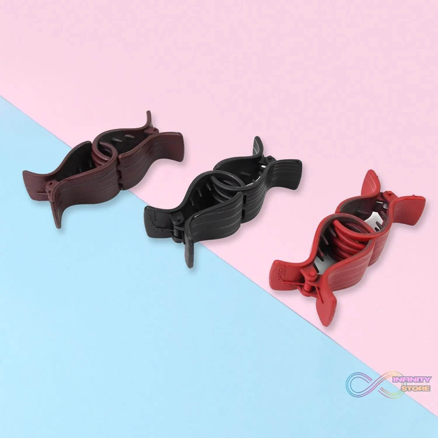 Big Hair Clips for Girls Kids Hair Accessories (6 Pcs Set / Multi Color) - infinityexculsivestore.com