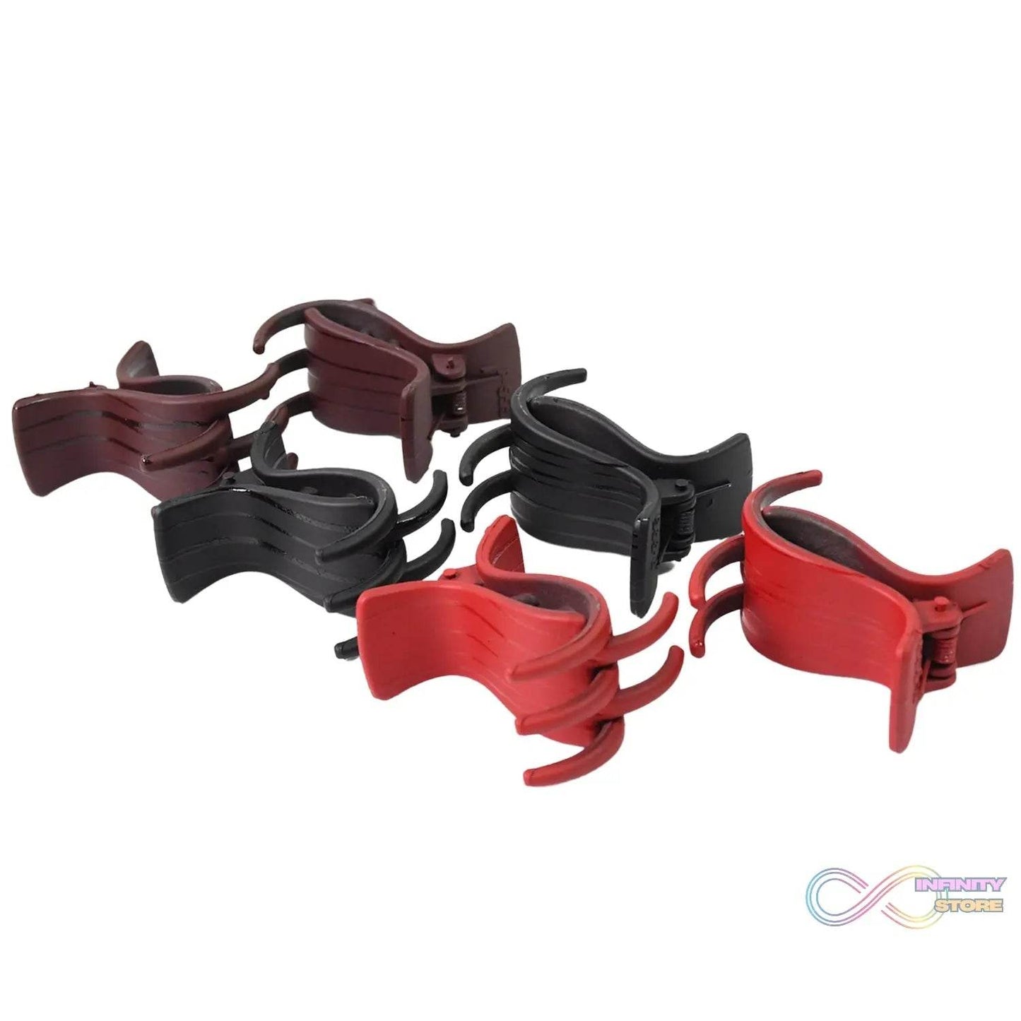 Big Hair Clips for Girls Kids Hair Accessories (6 Pcs Set / Multi Color) - infinityexculsivestore.com