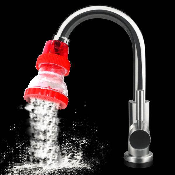 Big Plastic 360-Degree Shower Head Faucet - infinityexculsivestore.com