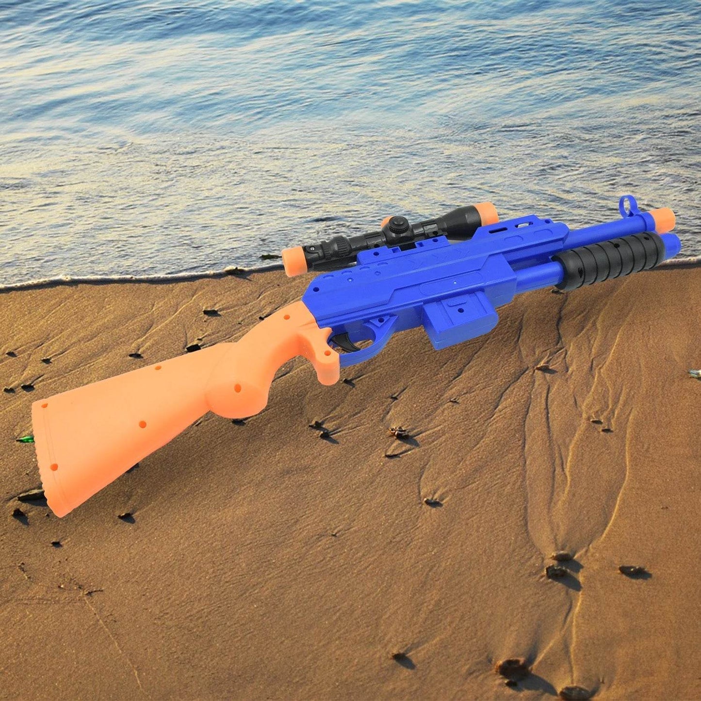 Big Plastic Toy Gun for Kids - 22 Inch Gun Toy for Kids Shooting Gun with 6 fence arrows Kids Toy Return Gift Item, Shot Air Gun For Diwali Gift, Birthday Gift (22Inch) - infinityexculsivestore.com