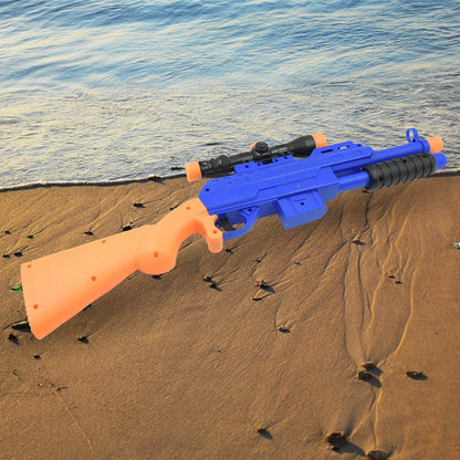 Big Plastic Toy Gun for Kids - 22 Inch Gun Toy for Kids Shooting Gun with 6 fence arrows Kids Toy Return Gift Item, Shot Air Gun For Diwali Gift, Birthday Gift (22Inch) - infinityexculsivestore.com