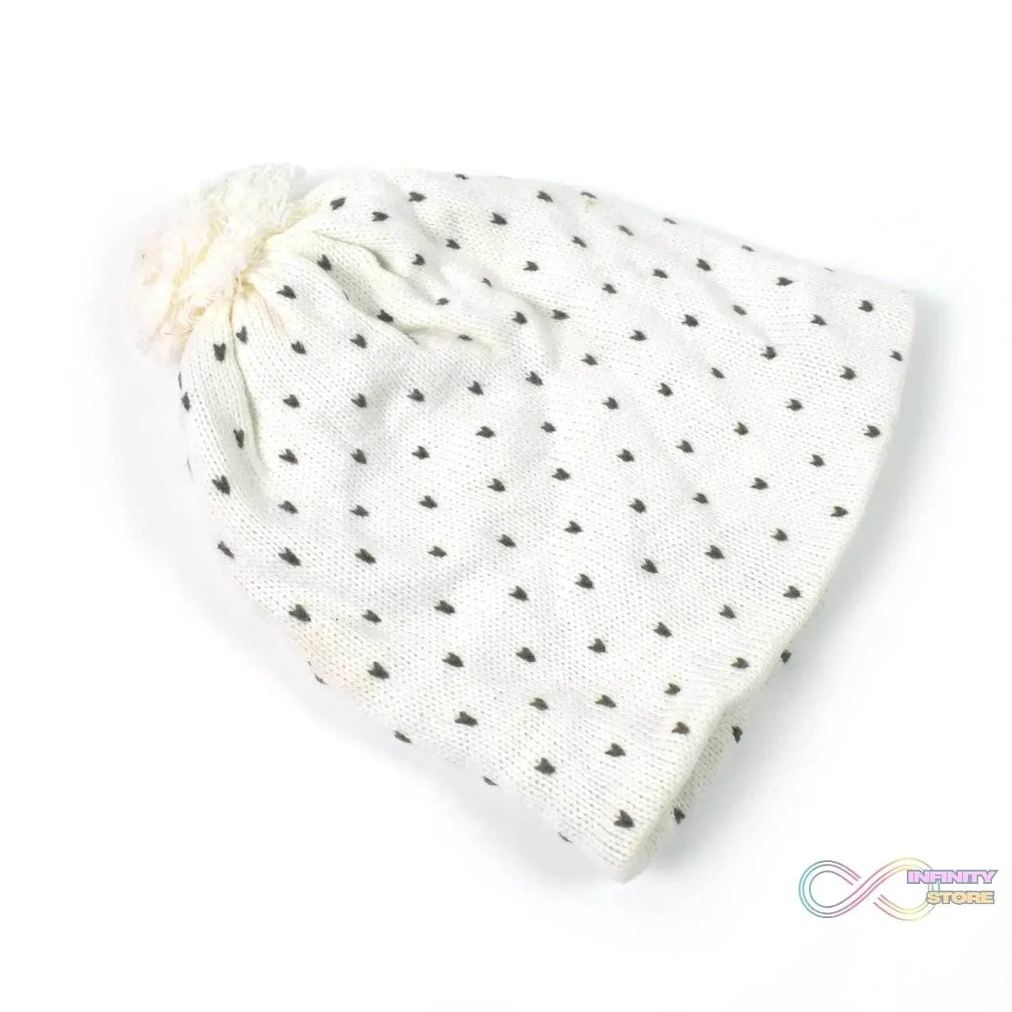 Big Soft Winter Cap, Woolen Inside Fur Beanie Cap (1 Pc / Mix Design & Color) - infinityexculsivestore.com