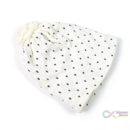 Big Soft Winter Cap, Woolen Inside Fur Beanie Cap (1 Pc / Mix Design & Color) - infinityexculsivestore.com