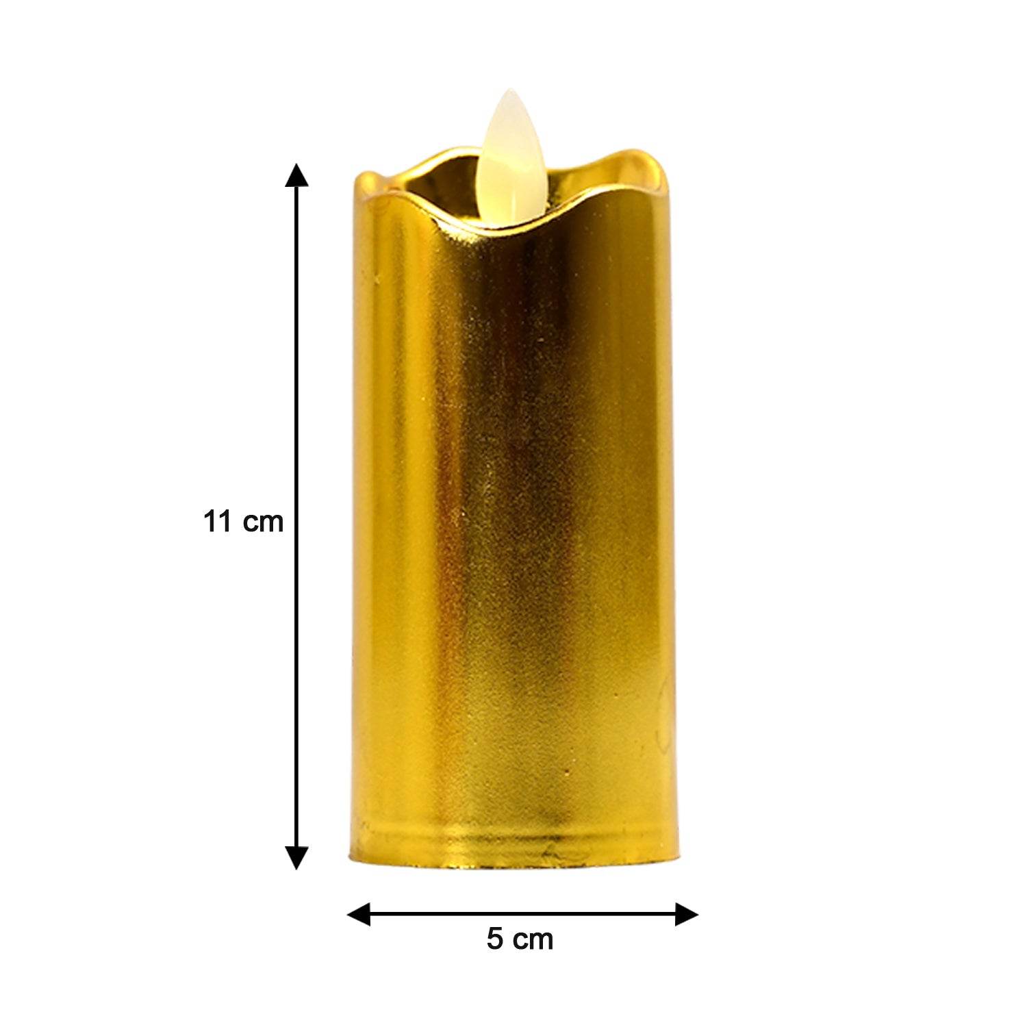 Big Swinging Candle 12pcs For Wedding Decoration And Birthday Party - infinityexculsivestore.com