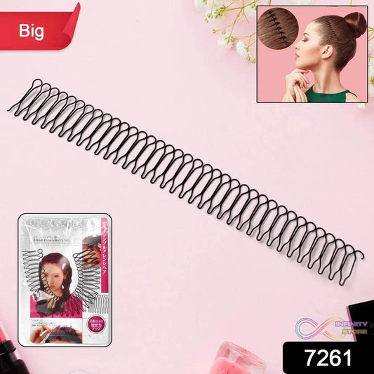Big U Shape Hair Finishing Fixer Styling Tool for Women Girls (1 Pc) - infinityexculsivestore.com