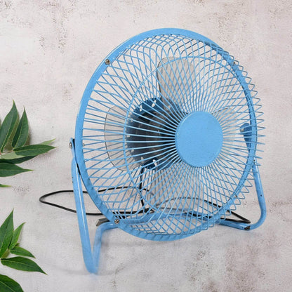 Big USB Table Desk Personal Metal Electronic Fan, Compatible with Computers, Laptops, Student Dormitory, Suitable For Office, School Use (1 Pc) - infinityexculsivestore.com