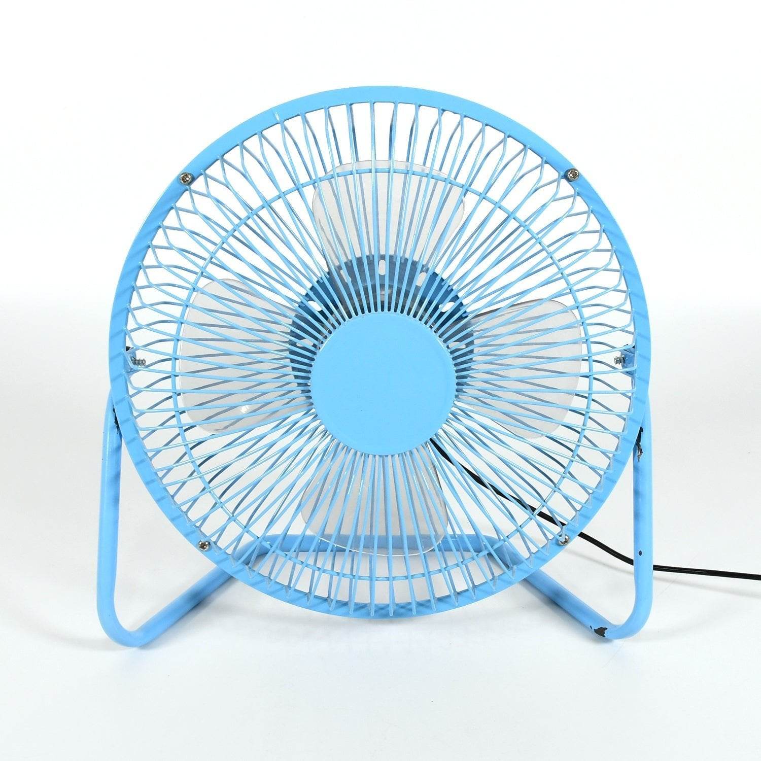 Big USB Table Desk Personal Metal Electronic Fan, Compatible with Computers, Laptops, Student Dormitory, Suitable For Office, School Use (1 Pc) - infinityexculsivestore.com