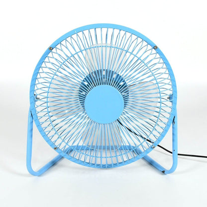 Big USB Table Desk Personal Metal Electronic Fan, Compatible with Computers, Laptops, Student Dormitory, Suitable For Office, School Use (1 Pc) - infinityexculsivestore.com