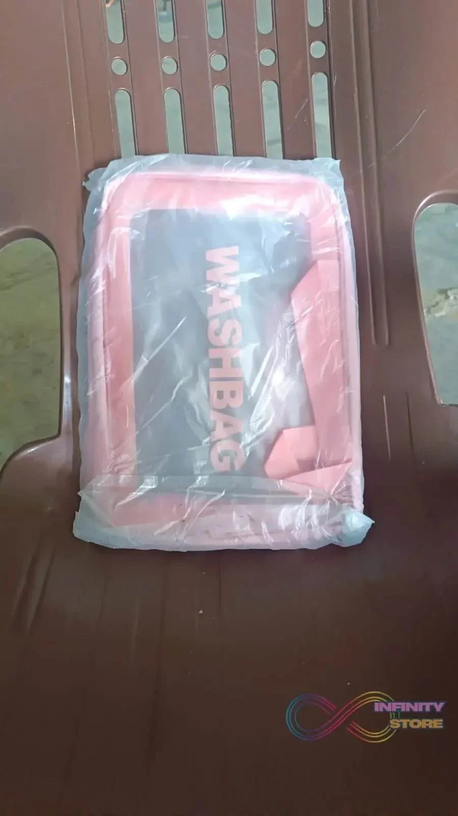 Big Zippered Cosmetic Pouch, Toiletry Bag for Cosmetics (1 Pc) - infinityexculsivestore.com