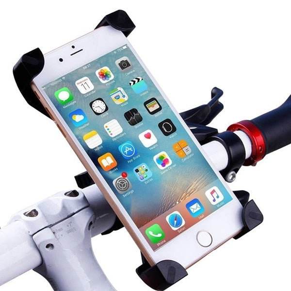 Bike Phone Mount Anti Shake and Stable Cradle Clamp with 360° Rotation - infinityexculsivestore.com