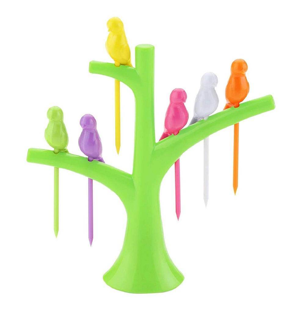 Bird Fork | Kids fruit fork | Table Decor - infinityexculsivestore.com