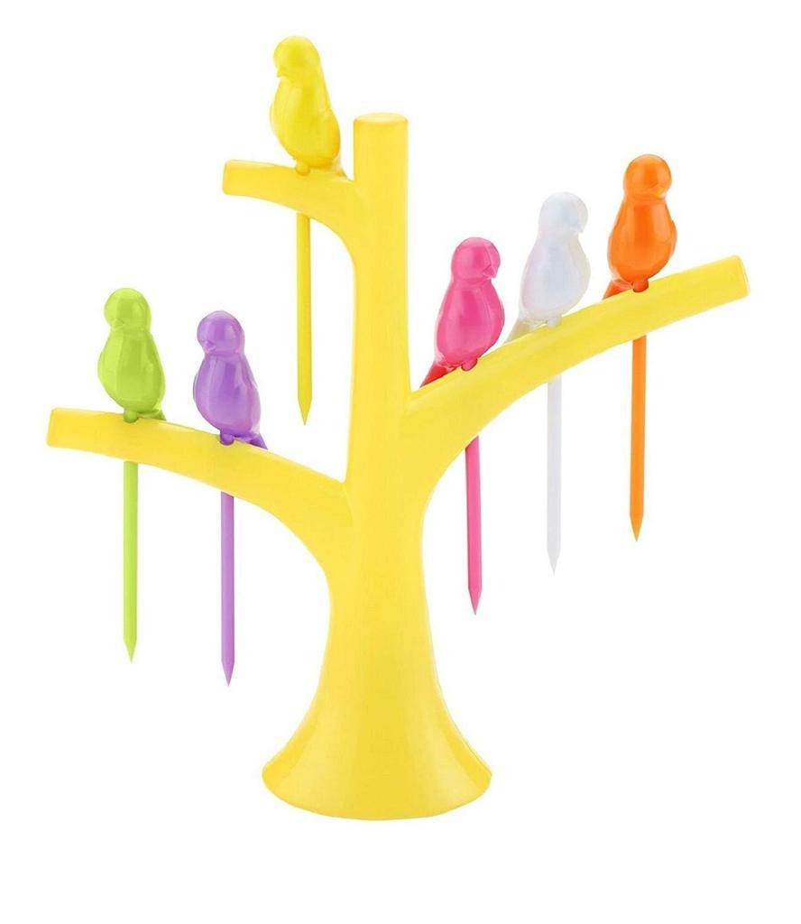 Bird Fork | Kids fruit fork | Table Decor - infinityexculsivestore.com