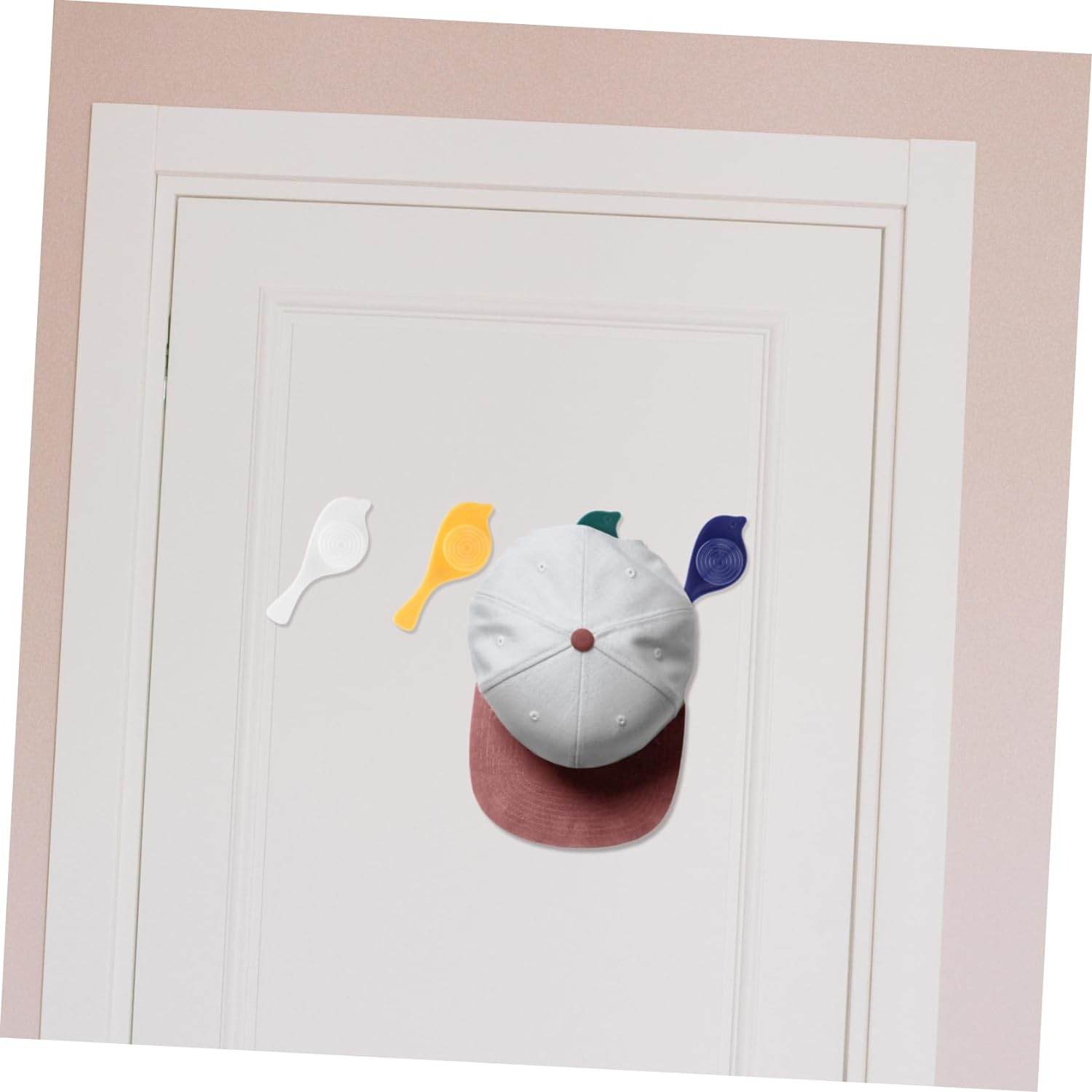 Bird Hook self Adhesive Hooks Wall Mounted Hook Shower Towel Hook Hat Hooks Rack Coat Hook Door Back Hook Adhesive Hooks for Wall Novelty Wall Hook (4 Pc Set) - infinityexculsivestore.com