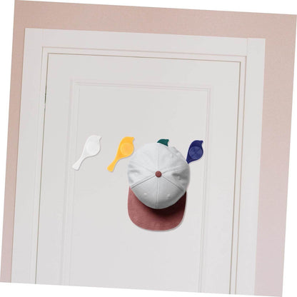 Bird Hook self Adhesive Hooks Wall Mounted Hook Shower Towel Hook Hat Hooks Rack Coat Hook Door Back Hook Adhesive Hooks for Wall Novelty Wall Hook (4 Pc Set) - infinityexculsivestore.com