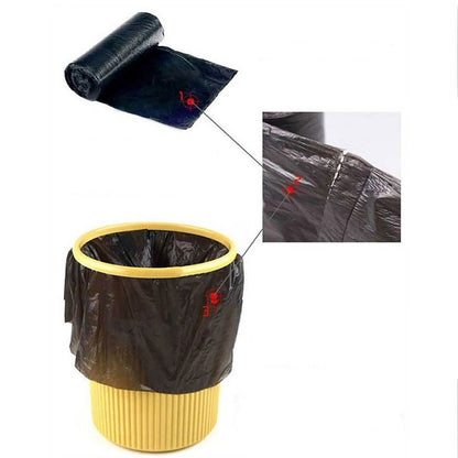Black Garbage Bags / Dustbin Bags / Trash Bags 45x50cm (1Pc) - infinityexculsivestore.com