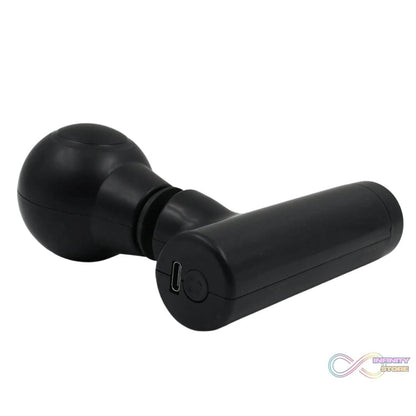 Black Mini Pocket Size Massager, Full Body Massager, Cordless One Button Operation for Body Pain & Relaxation - infinityexculsivestore.com