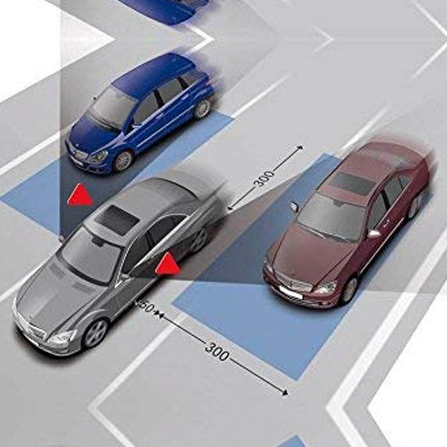 Blind Spot Round Wide Angle Adjustable Convex Rear View Mirror - Pack of 2 - infinityexculsivestore.com