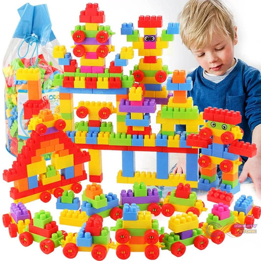 Blocks for Kids House Construction Building - infinityexculsivestore.com