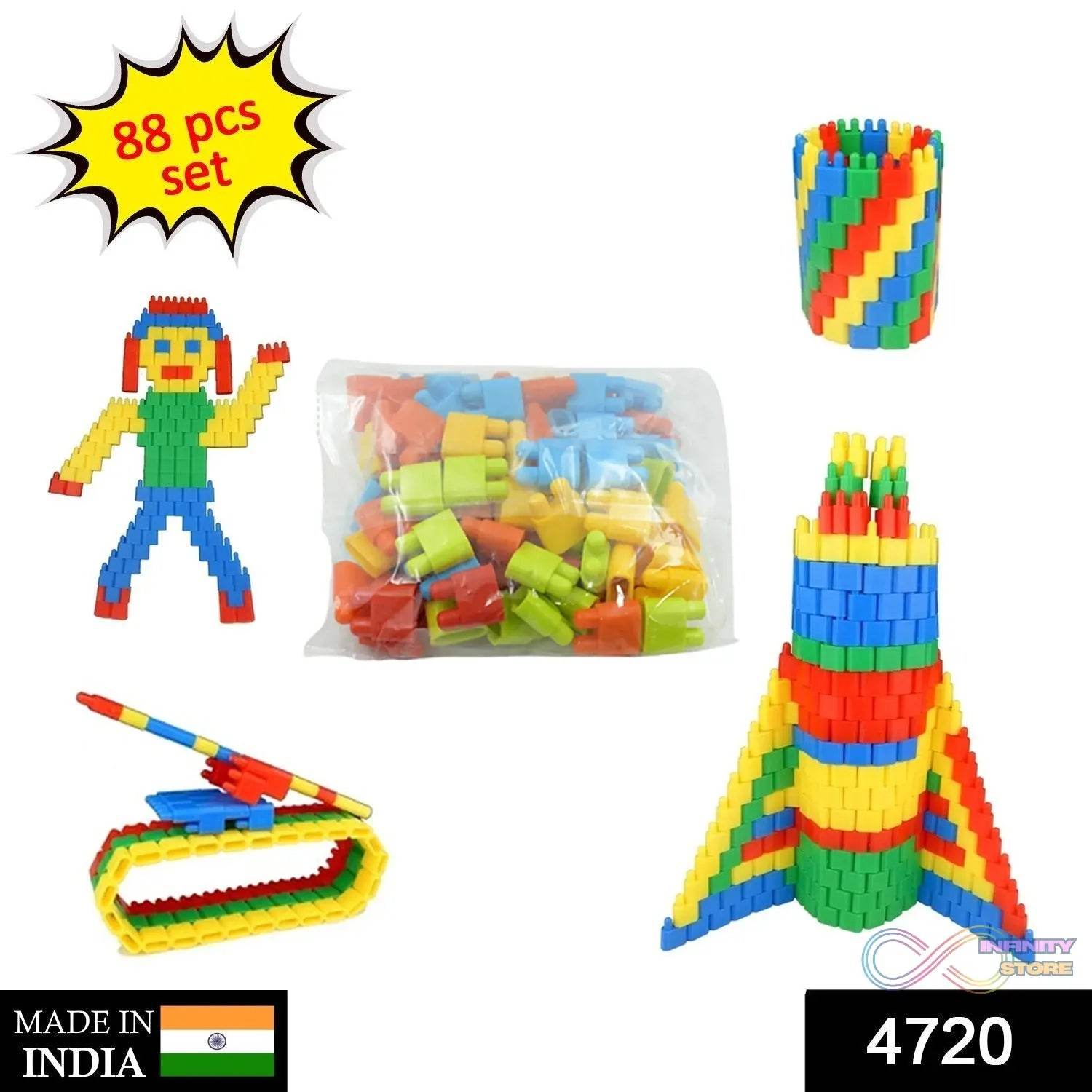 Blocks for Kids House Construction Building - infinityexculsivestore.com