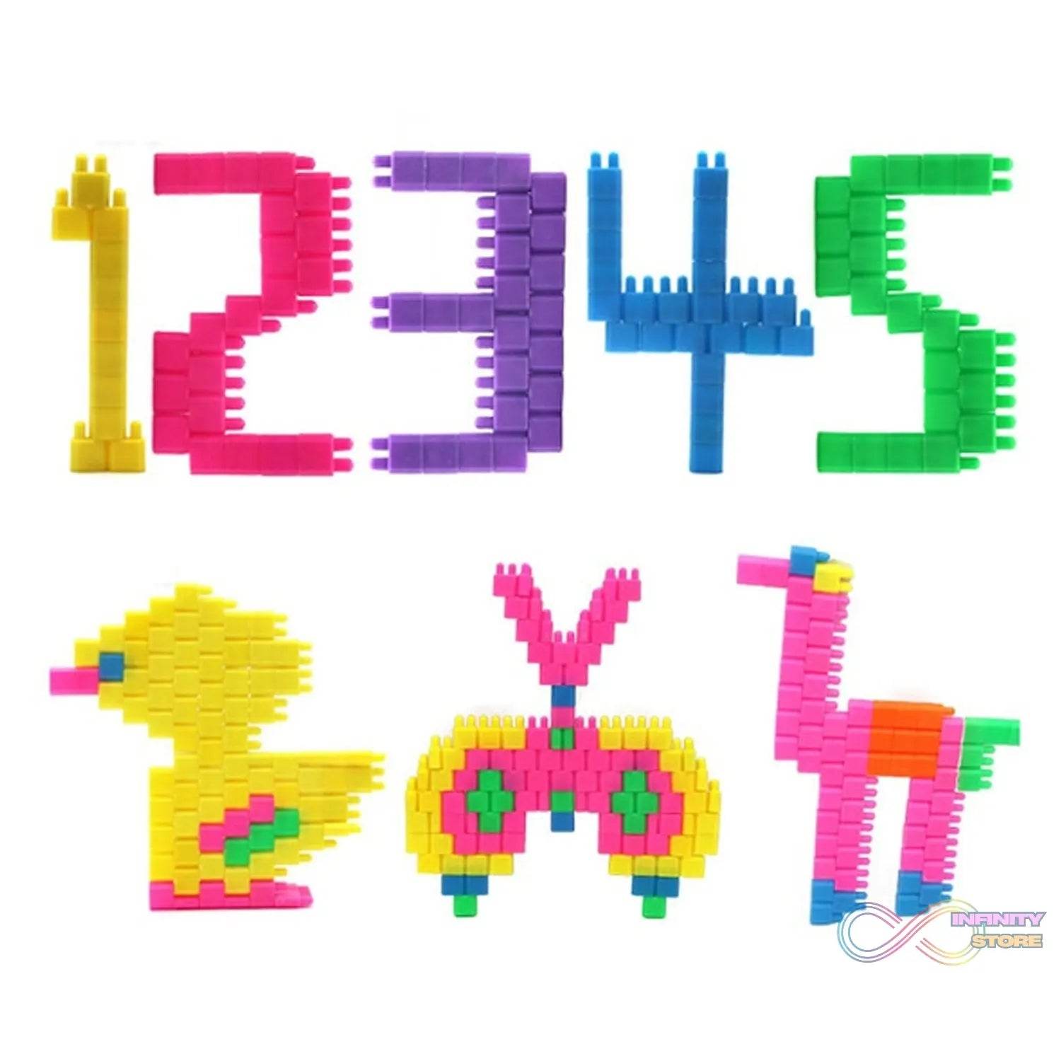 Blocks for Kids House Construction Building - infinityexculsivestore.com