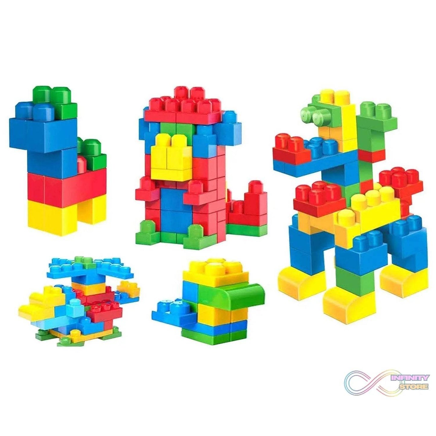 Blocks for Kids House Construction Building - infinityexculsivestore.com