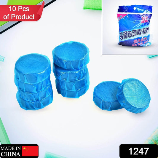 Blue Bubble Toilet Bowring Toilets, Toilet Cleaners Powerful Decontamination Durable Bathroom (10pc) - infinityexculsivestore.com