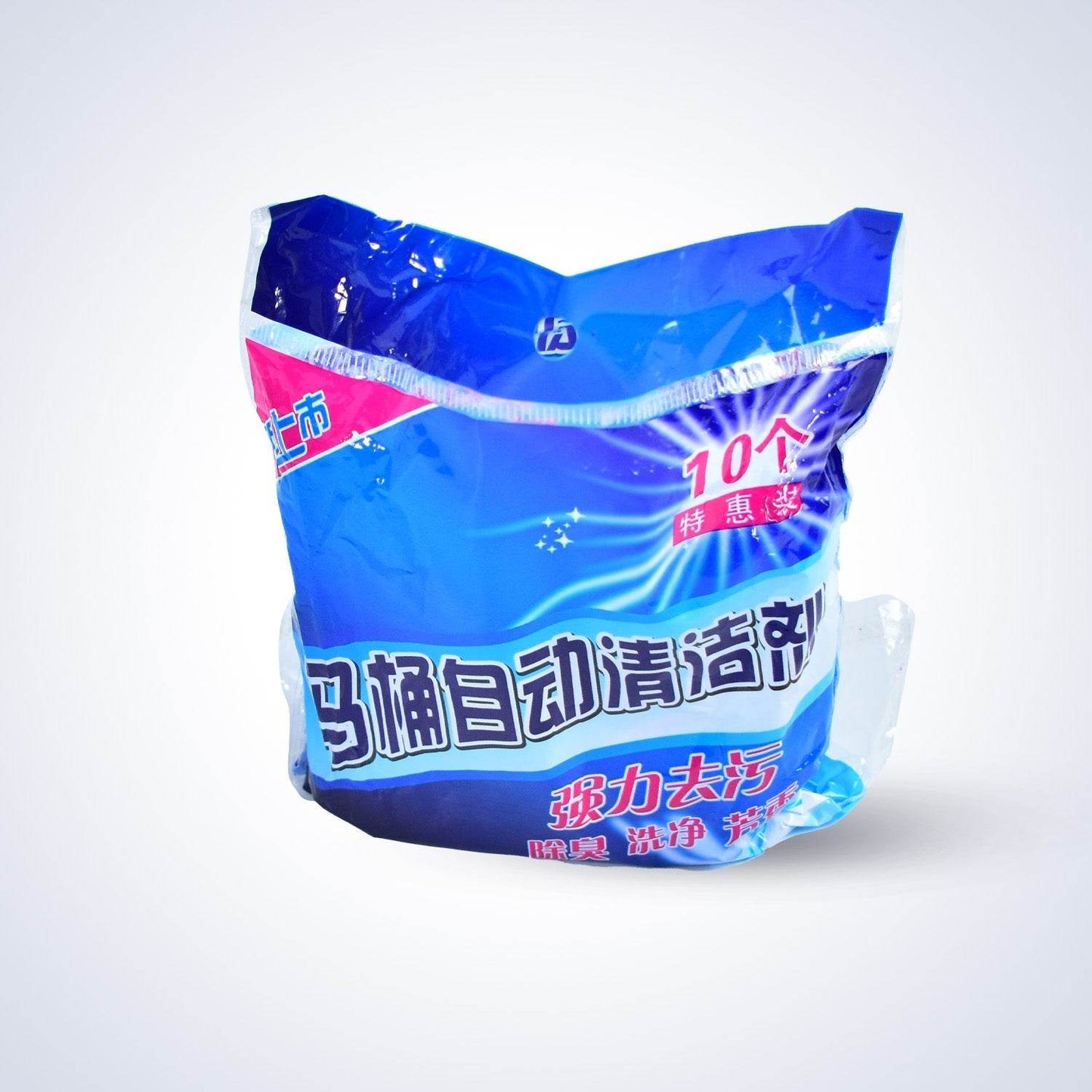 Blue Bubble Toilet Bowring Toilets, Toilet Cleaners Powerful Decontamination Durable Bathroom (10pc) - infinityexculsivestore.com