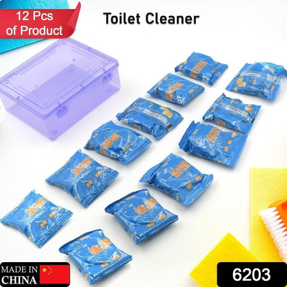 Blue Bubble Toilet Bowring Toilets, Toilet Cleaners Powerful Decontamination Durable Bathroom (12pc) - infinityexculsivestore.com