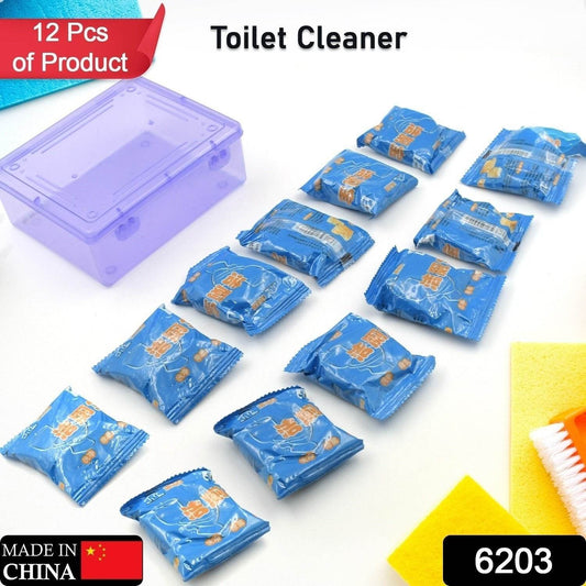 Blue Bubble Toilet Bowring Toilets, Toilet Cleaners Powerful Decontamination Durable Bathroom (12pc) - infinityexculsivestore.com