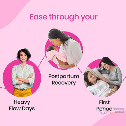Blue Lady Extra Long Pads With Wides Wings Sanitary Pads – 280 mm, 40-Pack - infinityexculsivestore.com