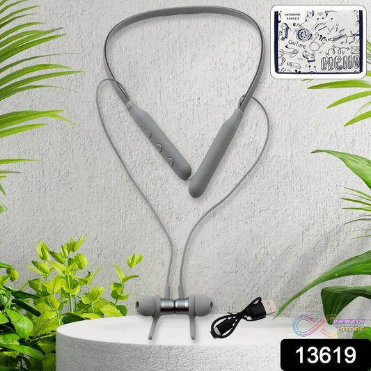 Bluetooth Headphone Neckband, Magnetic Earbuds (1 Pc) - infinityexculsivestore.com