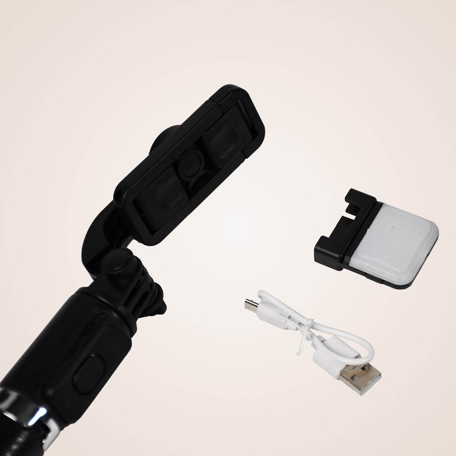 Bluetooth Selfie Stick, Portable Phone Tripod Stand for Mobile. - infinityexculsivestore.com