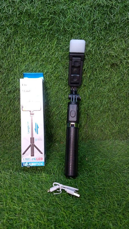 Bluetooth Selfie Stick, Portable Phone Tripod Stand for Mobile. - infinityexculsivestore.com