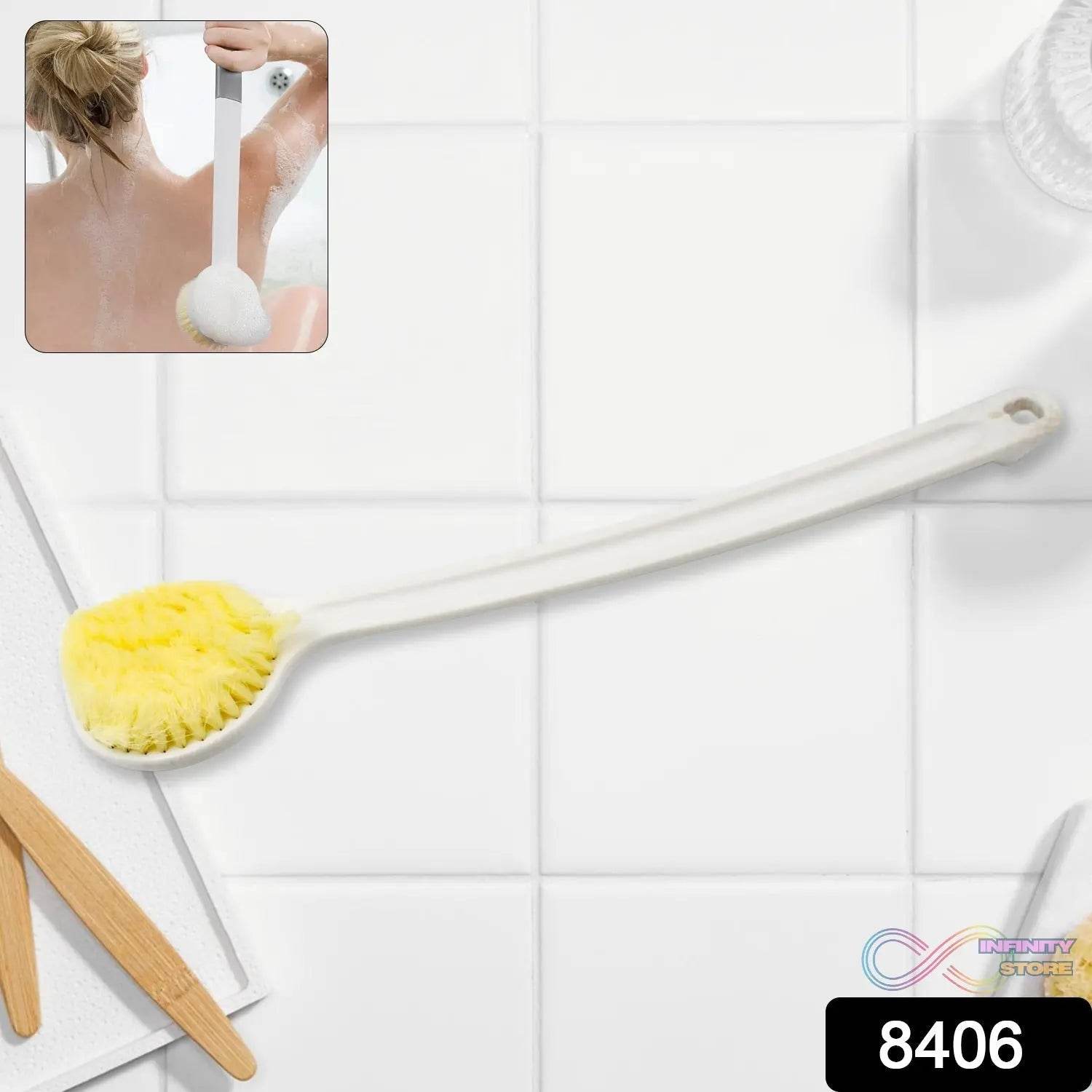 Body Back Scrubber Brush Long Handle (1 Pc / 40 CM) - infinityexculsivestore.com