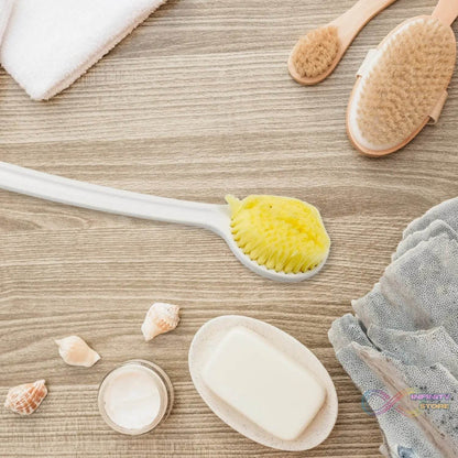 Body Back Scrubber Brush Long Handle (1 Pc / 40 CM) - infinityexculsivestore.com