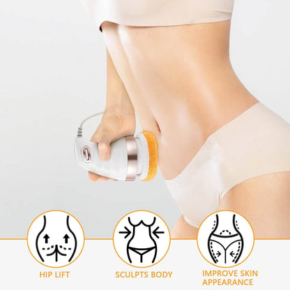 Body Massager Shaping Machine | Body Sculpting Massager with 3 Washable Pads |Adjustable Speeds | Electric Handheld Massager for Belly, Waist, Legs, Arms, Butt (1 Pc) - infinityexculsivestore.com